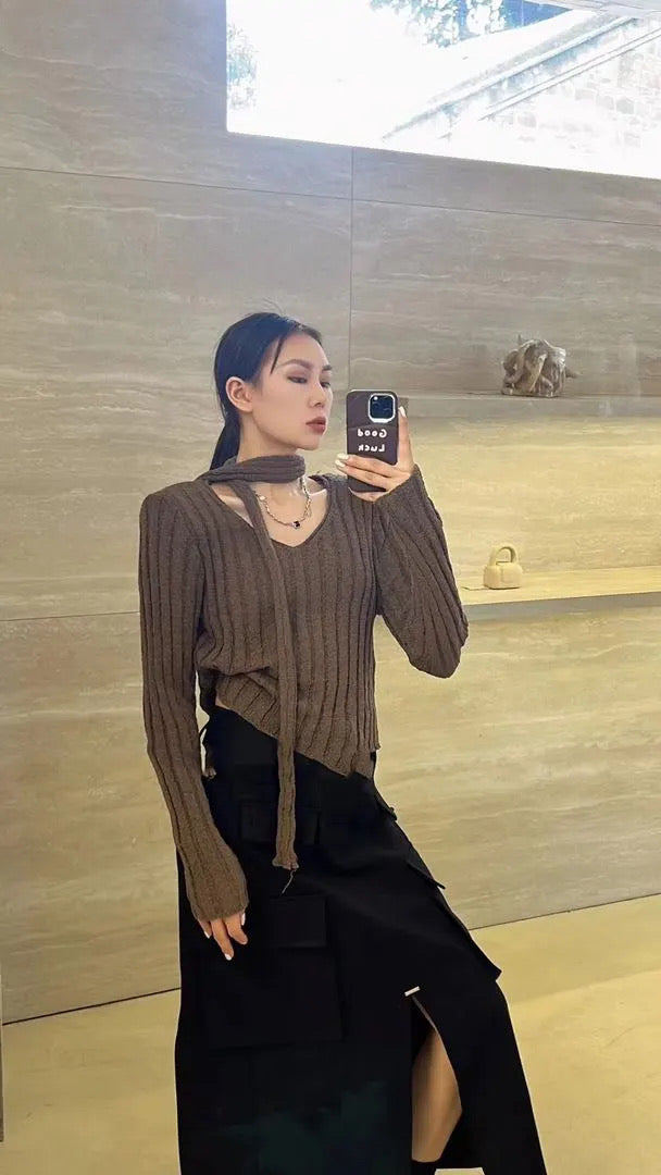 Scarf knitwear