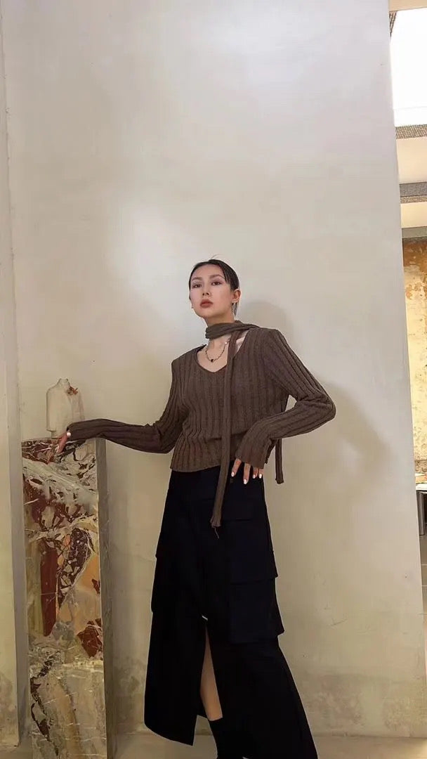 Scarf knitwear