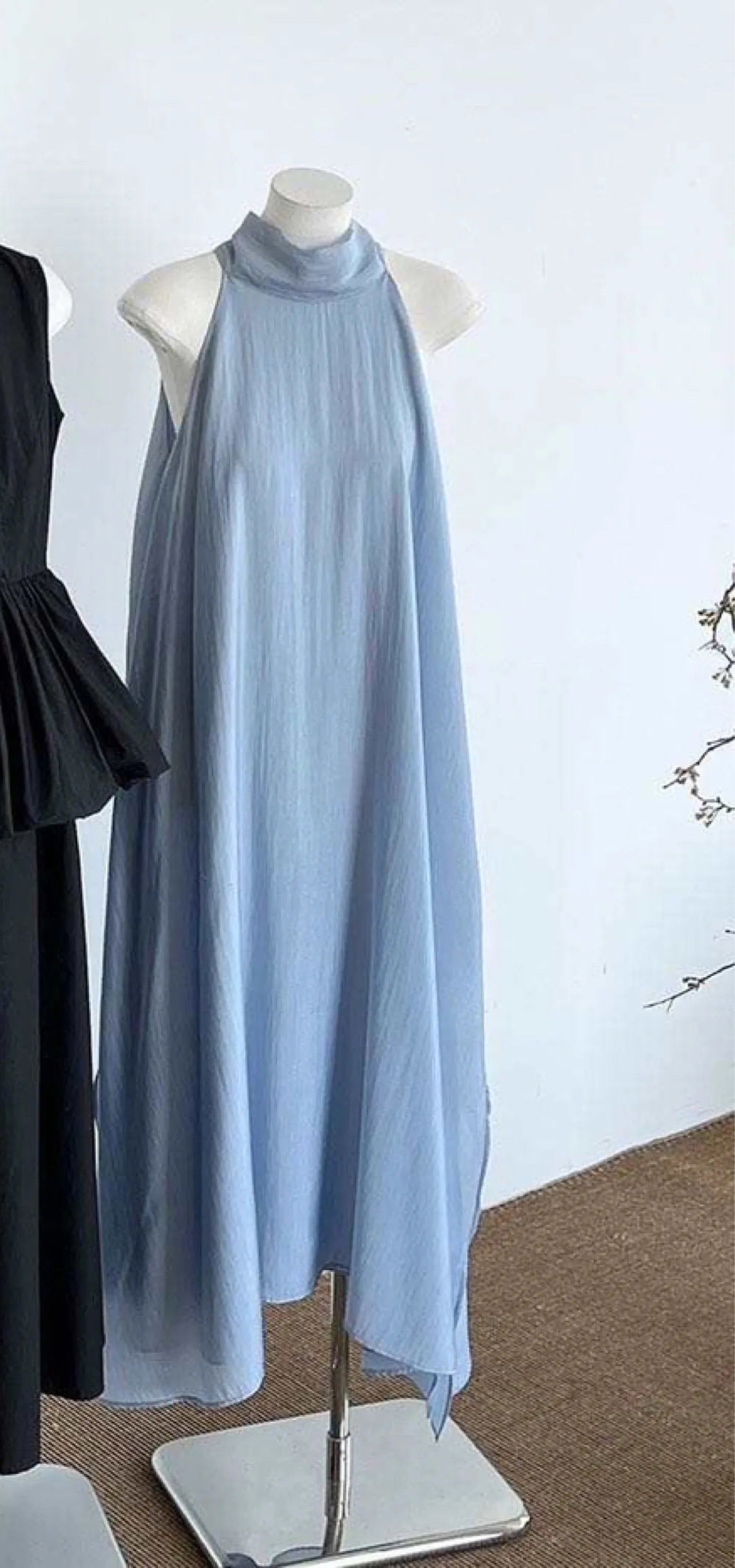 Sleeveless A-line Dress