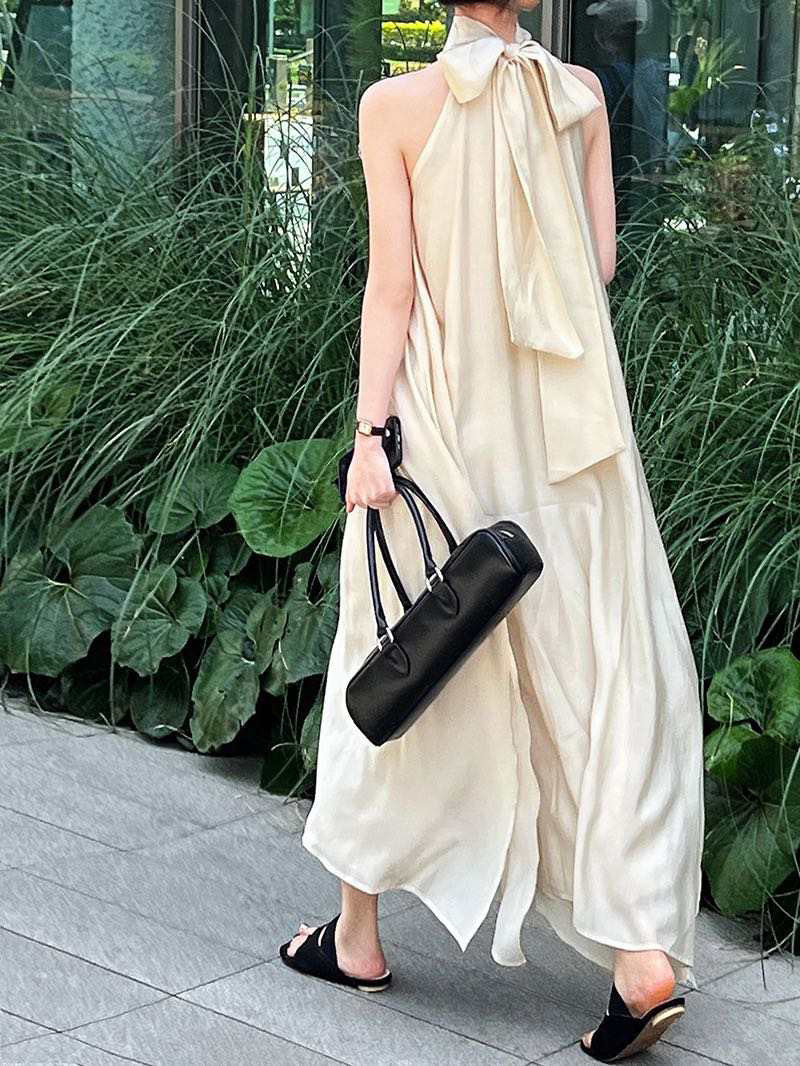 neck tie dress
