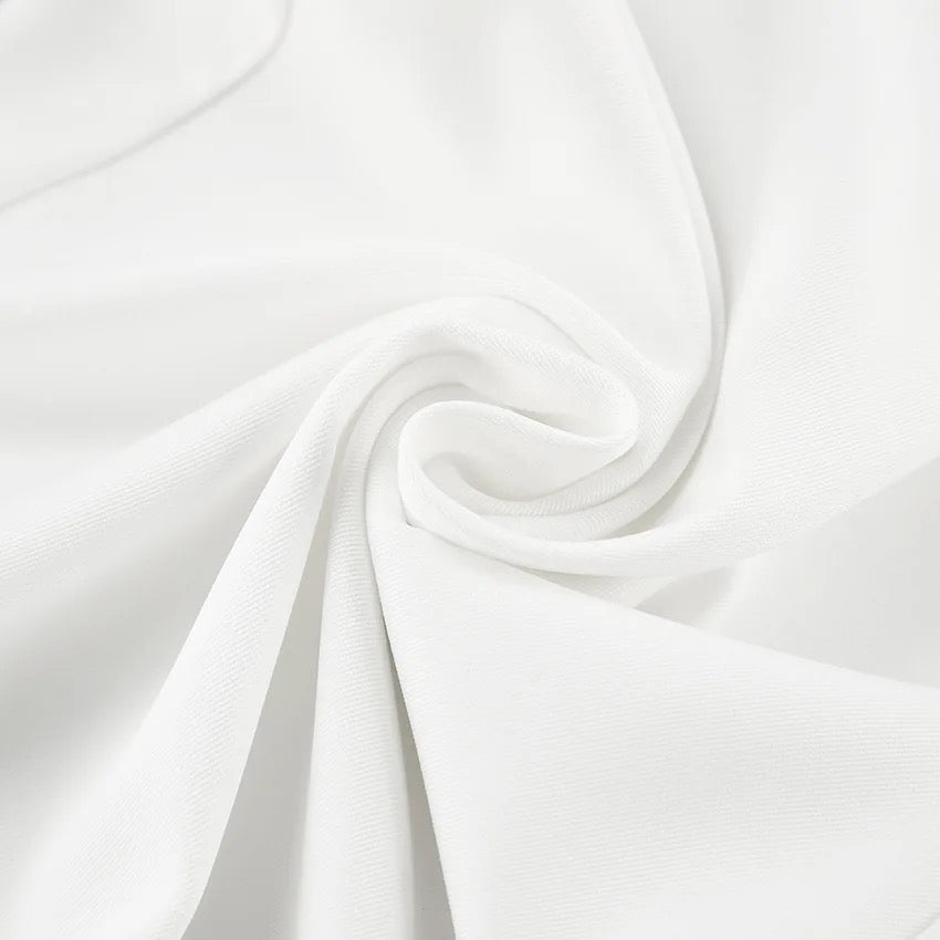 Solid color wide leg pants