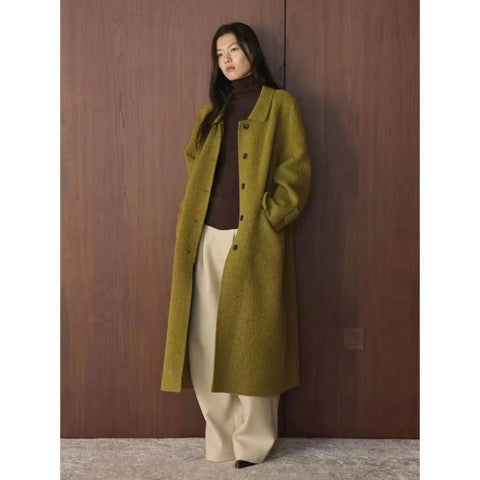Mustard long coat