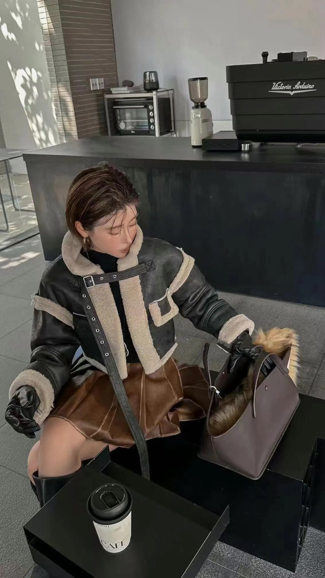 Suede jacket
