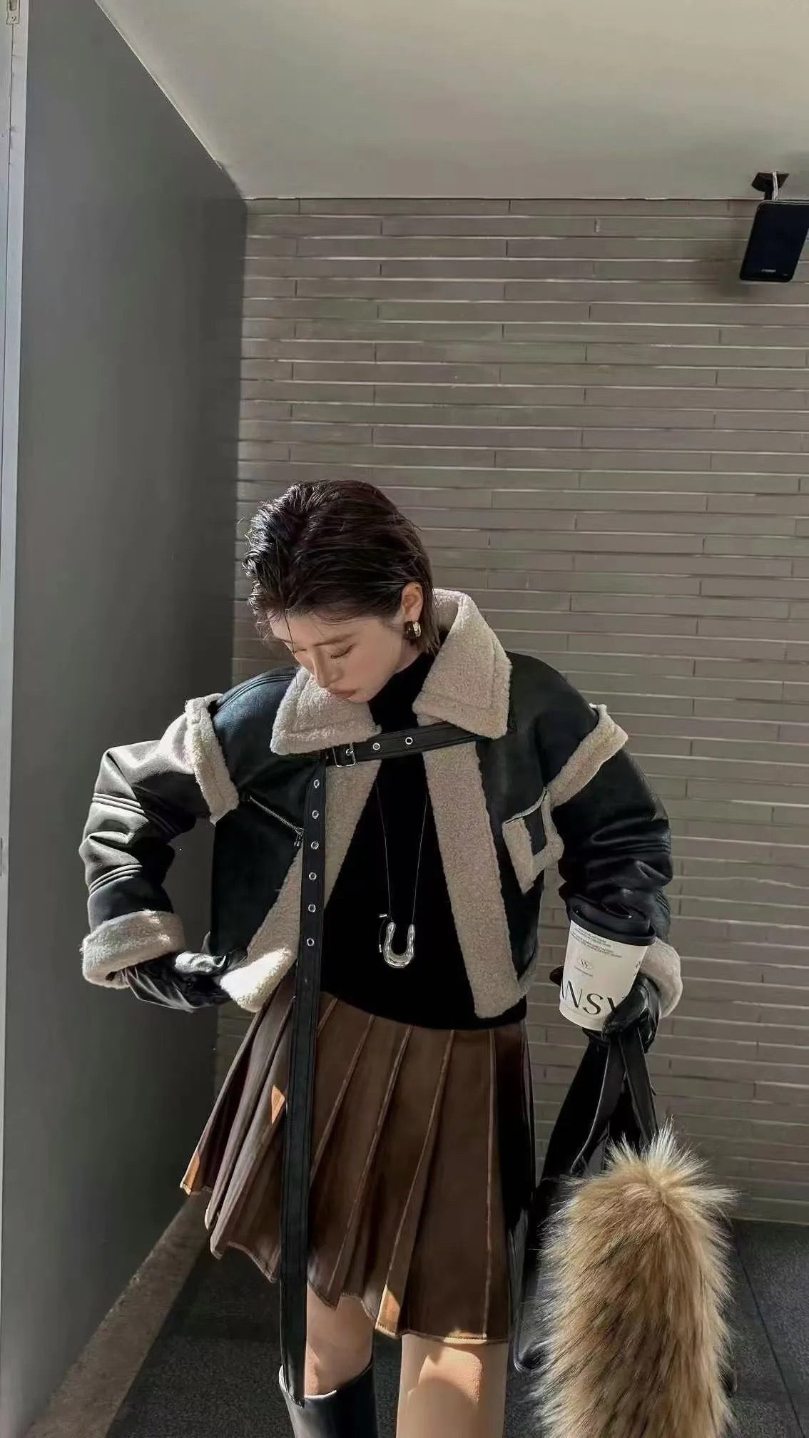Suede jacket
