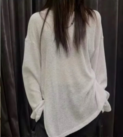 Irregular long T-shirt