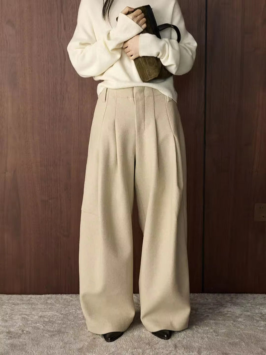 wide suit pants