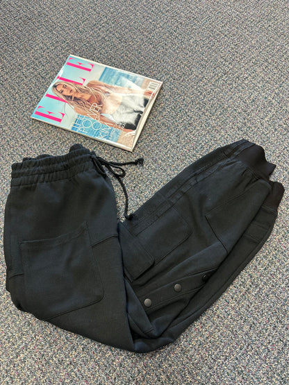 Pocket sweater-pants