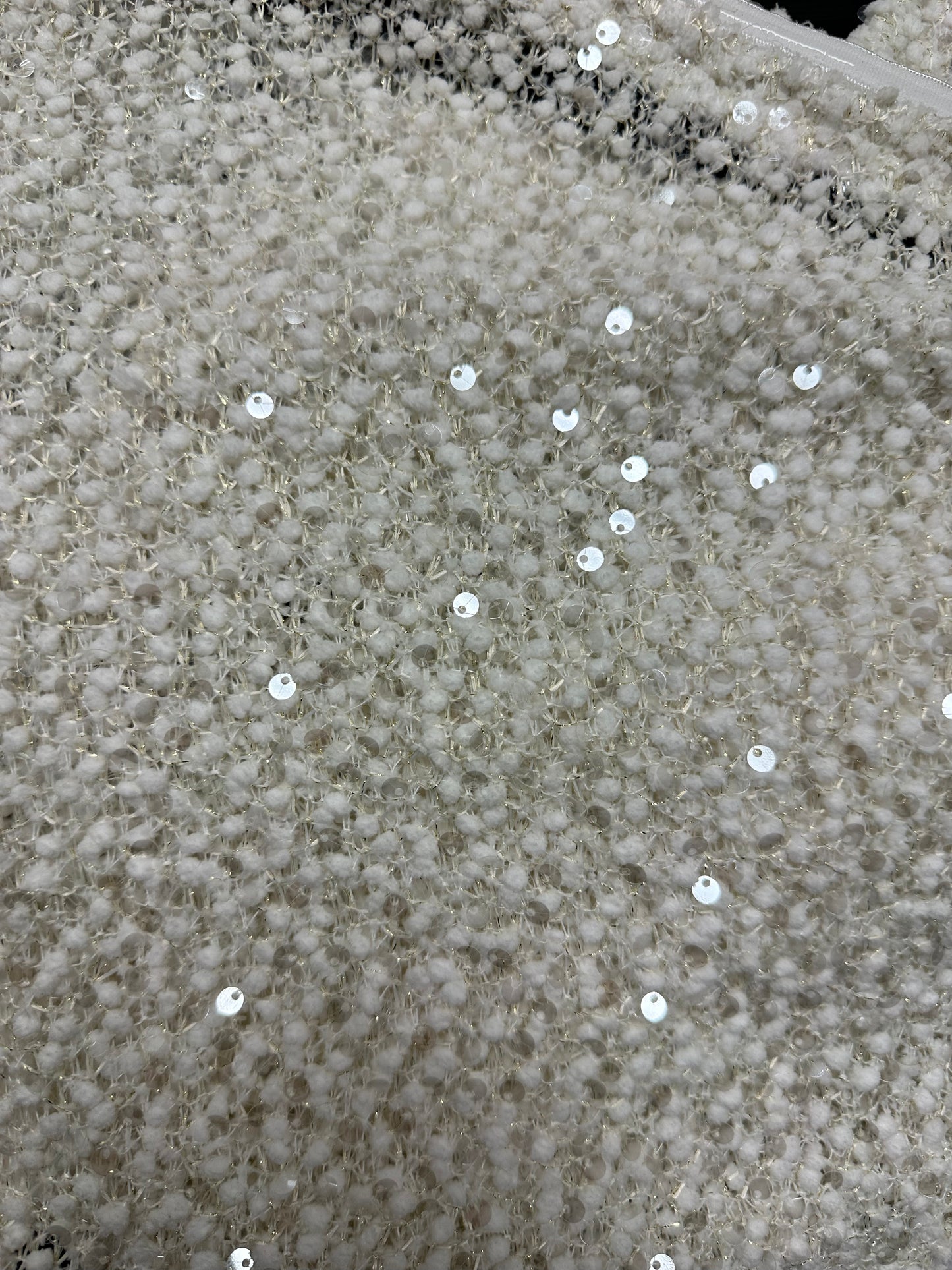 glitter off shoulder top