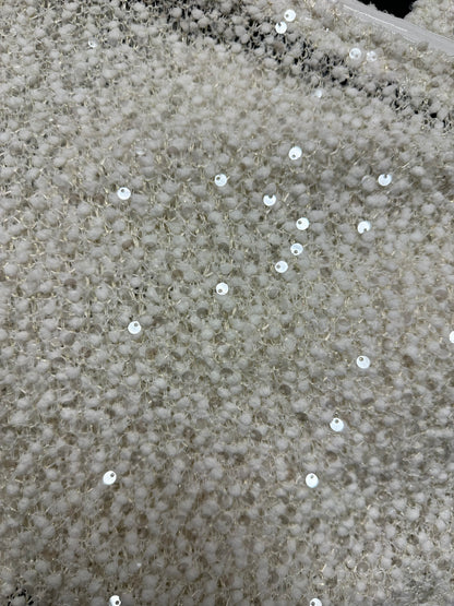 glitter off shoulder top