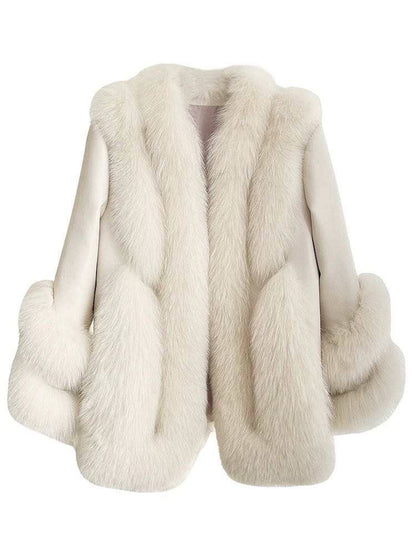 fox fur coat