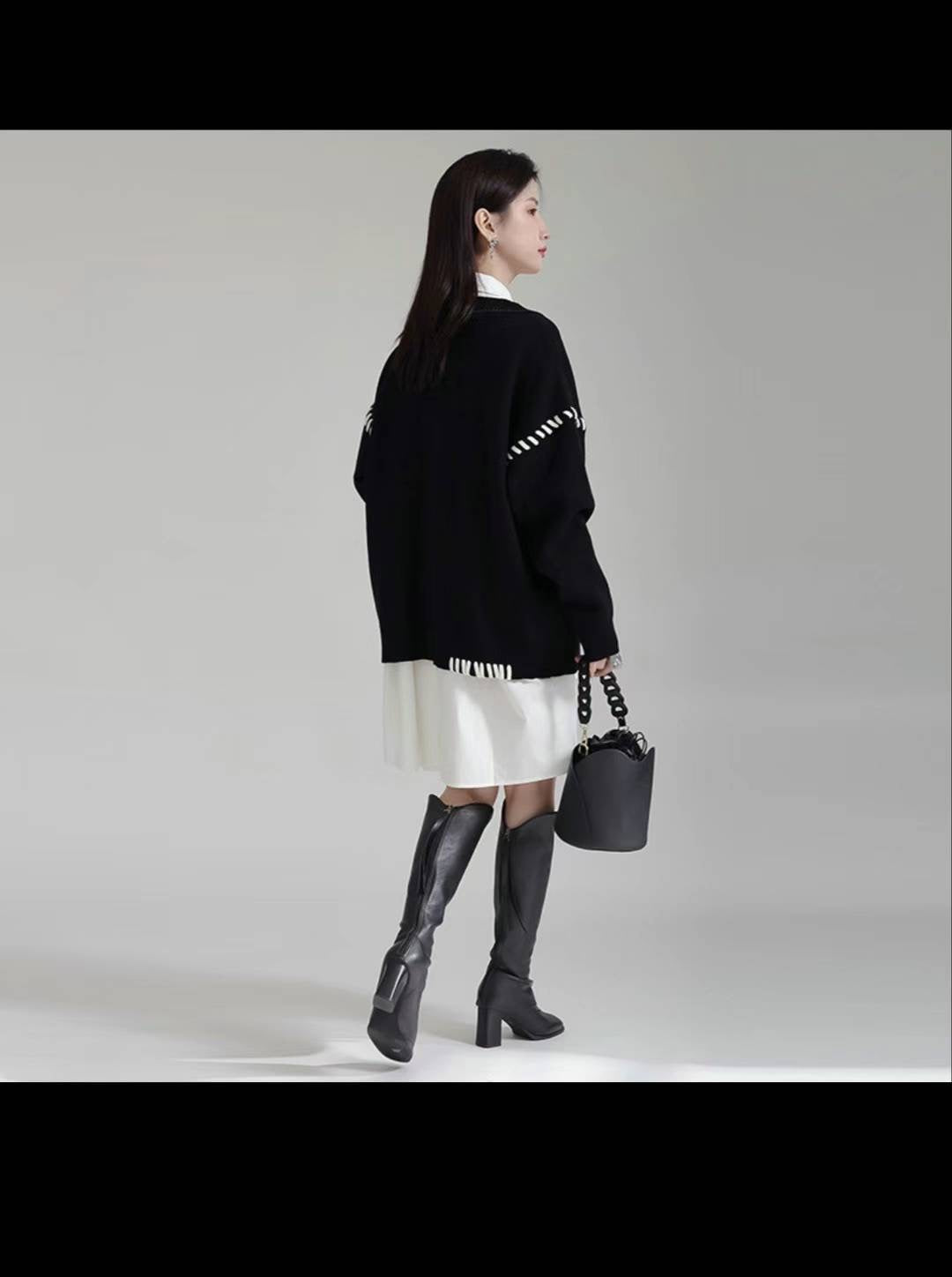 star sweater jacket