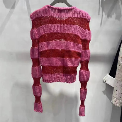 Heart shaped sweater top